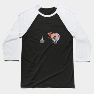 Obelix and Idefix Baseball T-Shirt